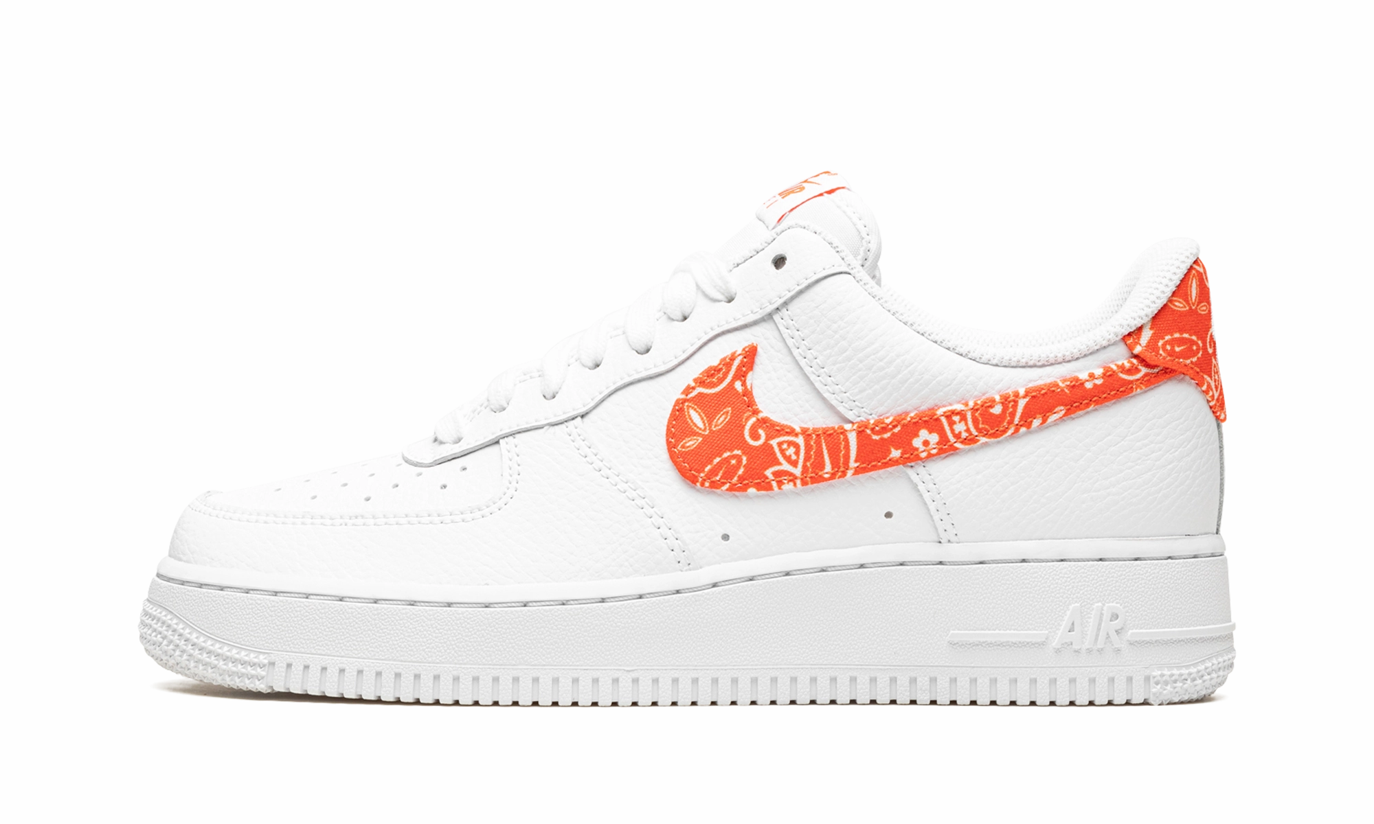 AIR FORCE 1 LO MNS WMNS "Orange Paisley" Stride Light No Lace