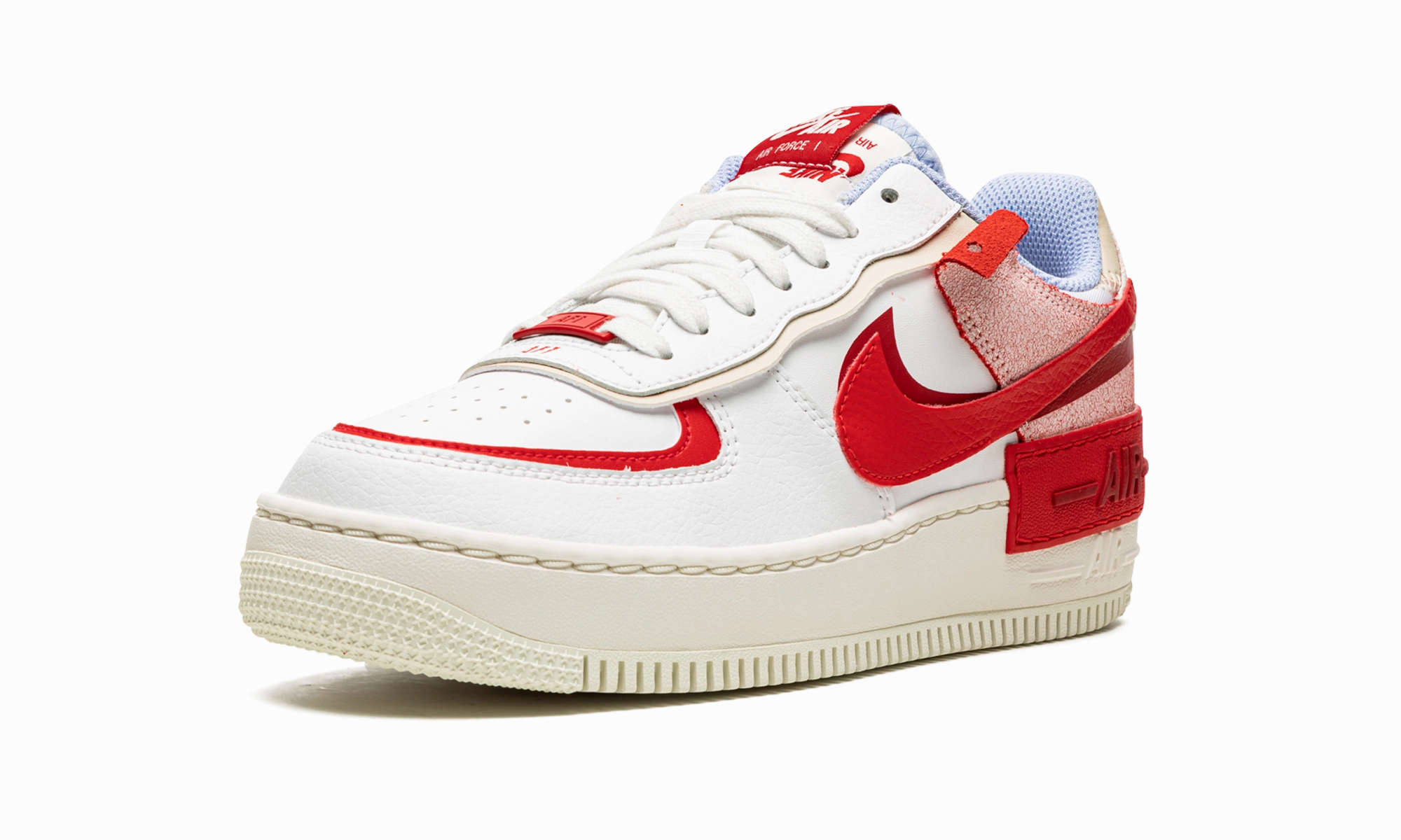 Park Chill AIR FORCE 1 LO SHADO MNS WMNS "Red Cracked Leather"