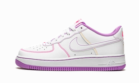 Air Force 1 Low GS "Contrast Stitch - Fuchsia Glow" Creek Walk Slip Easy