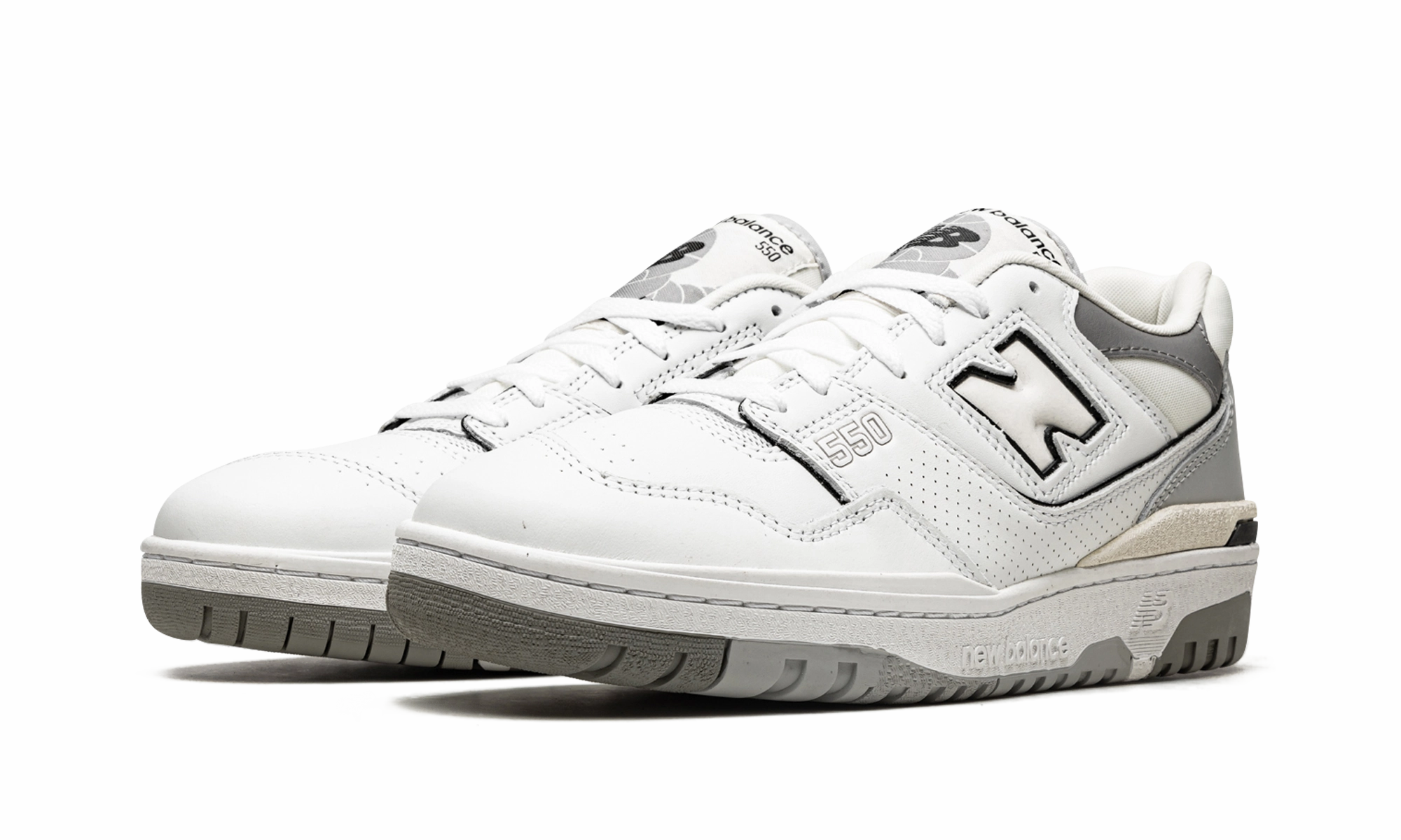 550 "White / Marblehead" Casual Use Abrasion Resistant Reinforcement