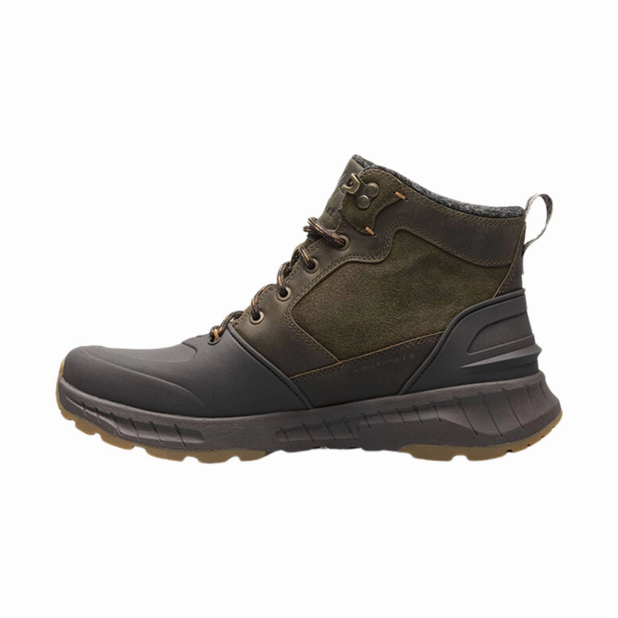 Forsake Men's Whitetail Mid Winter Boots - Black/Olive Lightweight Feel Compact Build