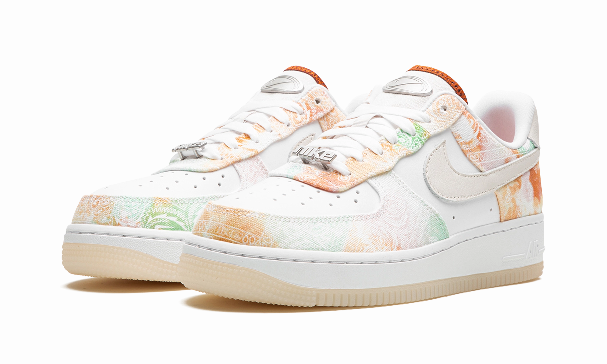 AIR FORCE 1 LO WMNS "Pastel Paisley" Lace   Up Design