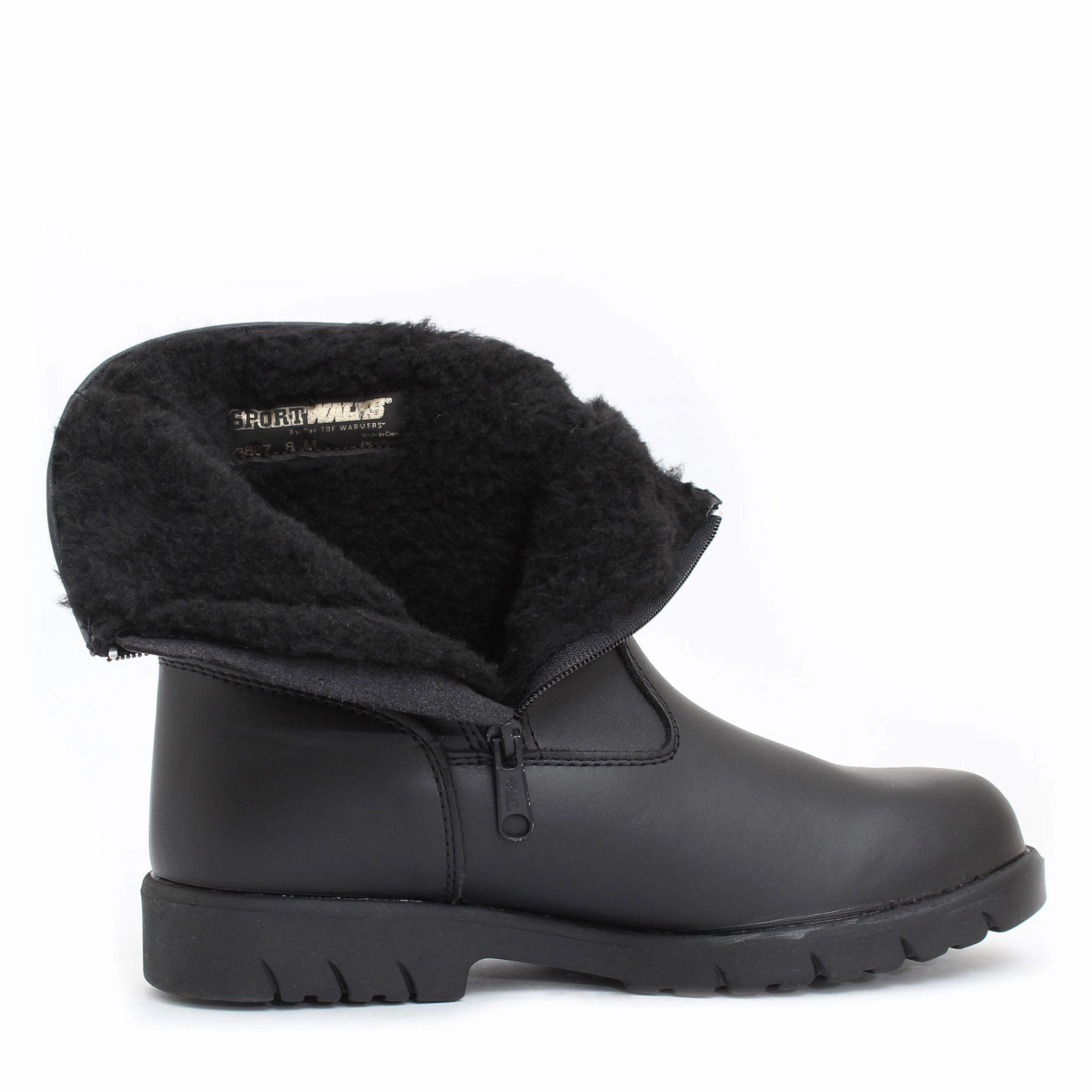 Men's Track Side Zip Commuter Boot Flexible Frame Trail Exploration City Utility