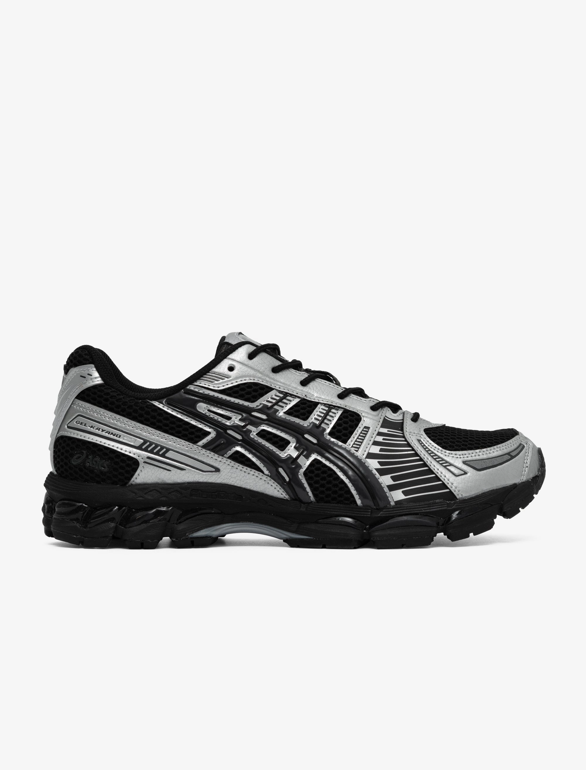 Gel-Kayano 12.1 (Black/Graphite Grey) Seamless Inner Lining Impact Resistant Midsole