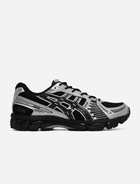 Gel-Kayano 12.1 (Black/Graphite Grey) Heel Lockdown System Vapor Wick Fabric