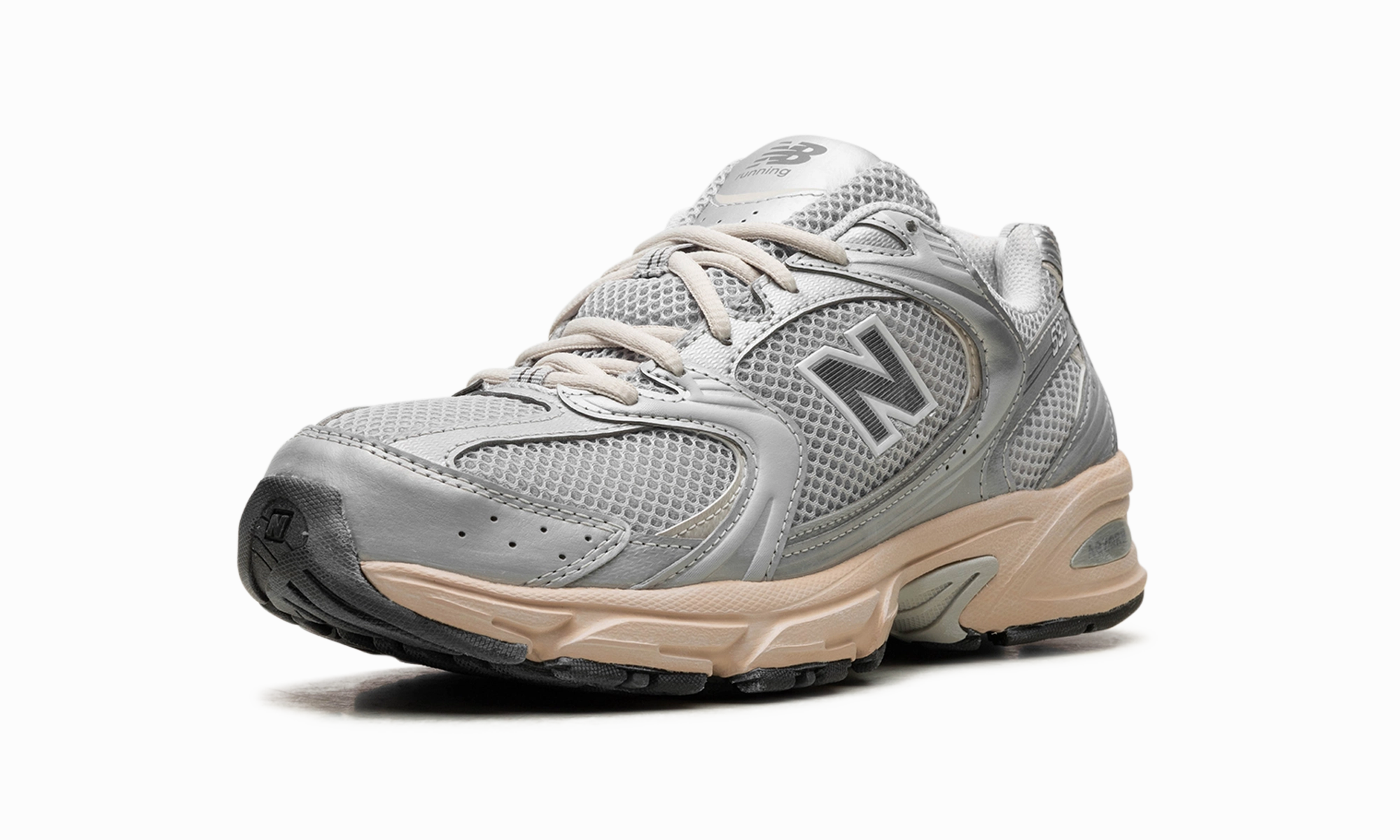 530 "Vintage Silver Moonbeam" short - distance runner shoes Active Support