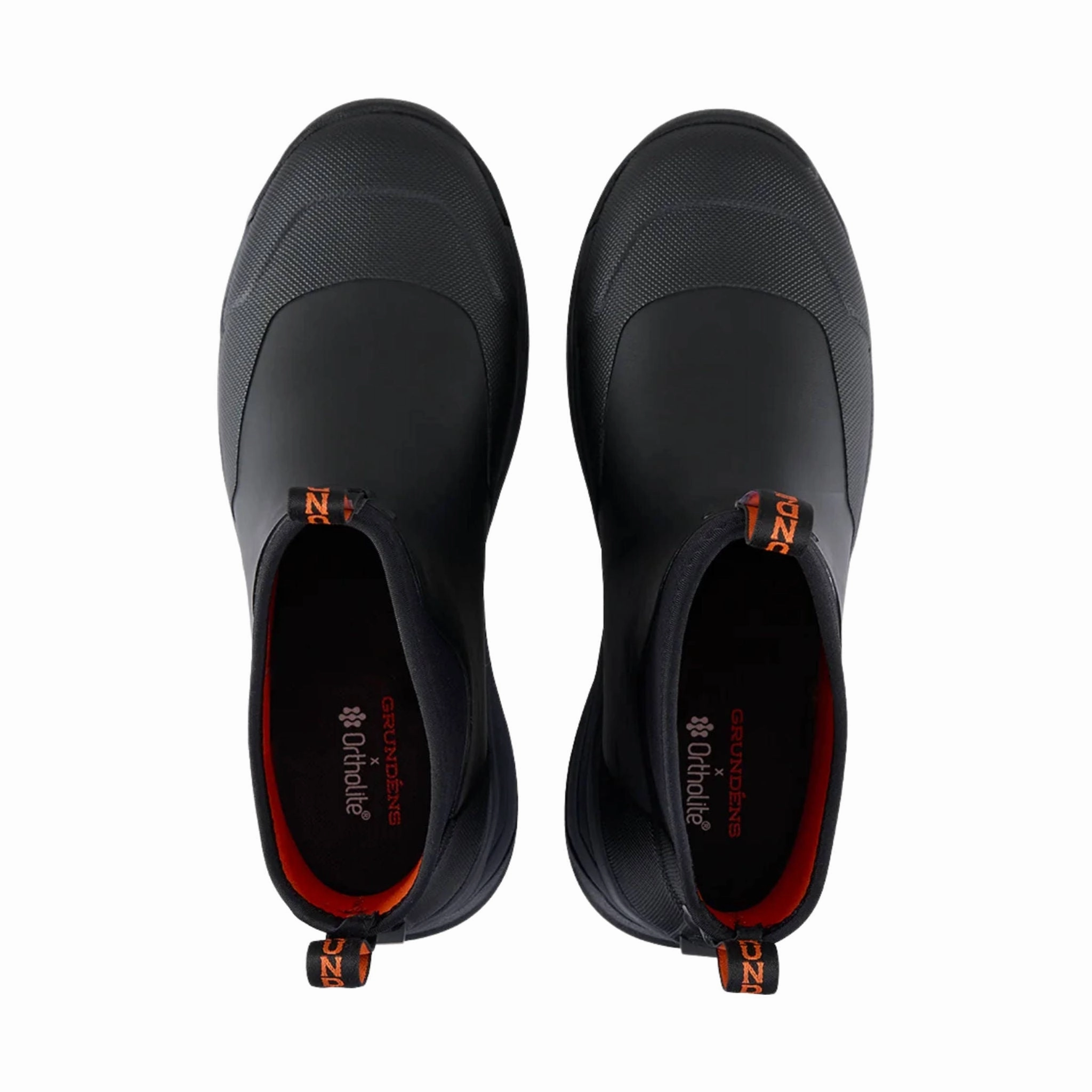 Grundens Men's Tough Seas Ankle Boots - Black Anti-bacterial Hydrophobic Upper