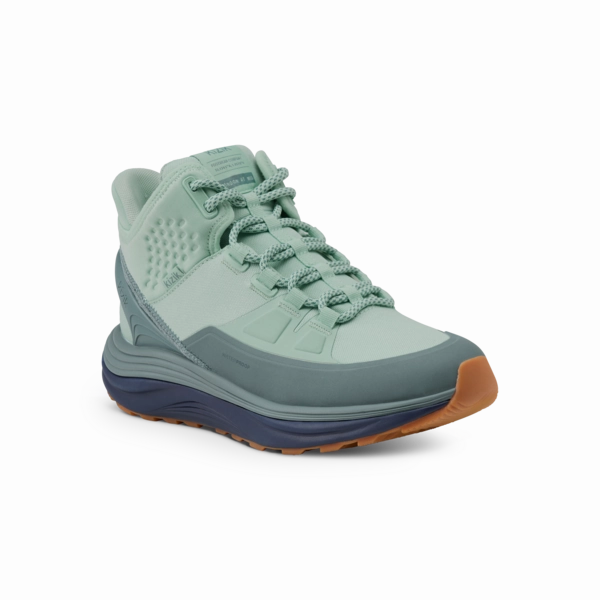 Women's London AT Mid Waterproof - Surf Spray / Naval Academy Moisture Wicking Fabric Low Profile Remote Hiking