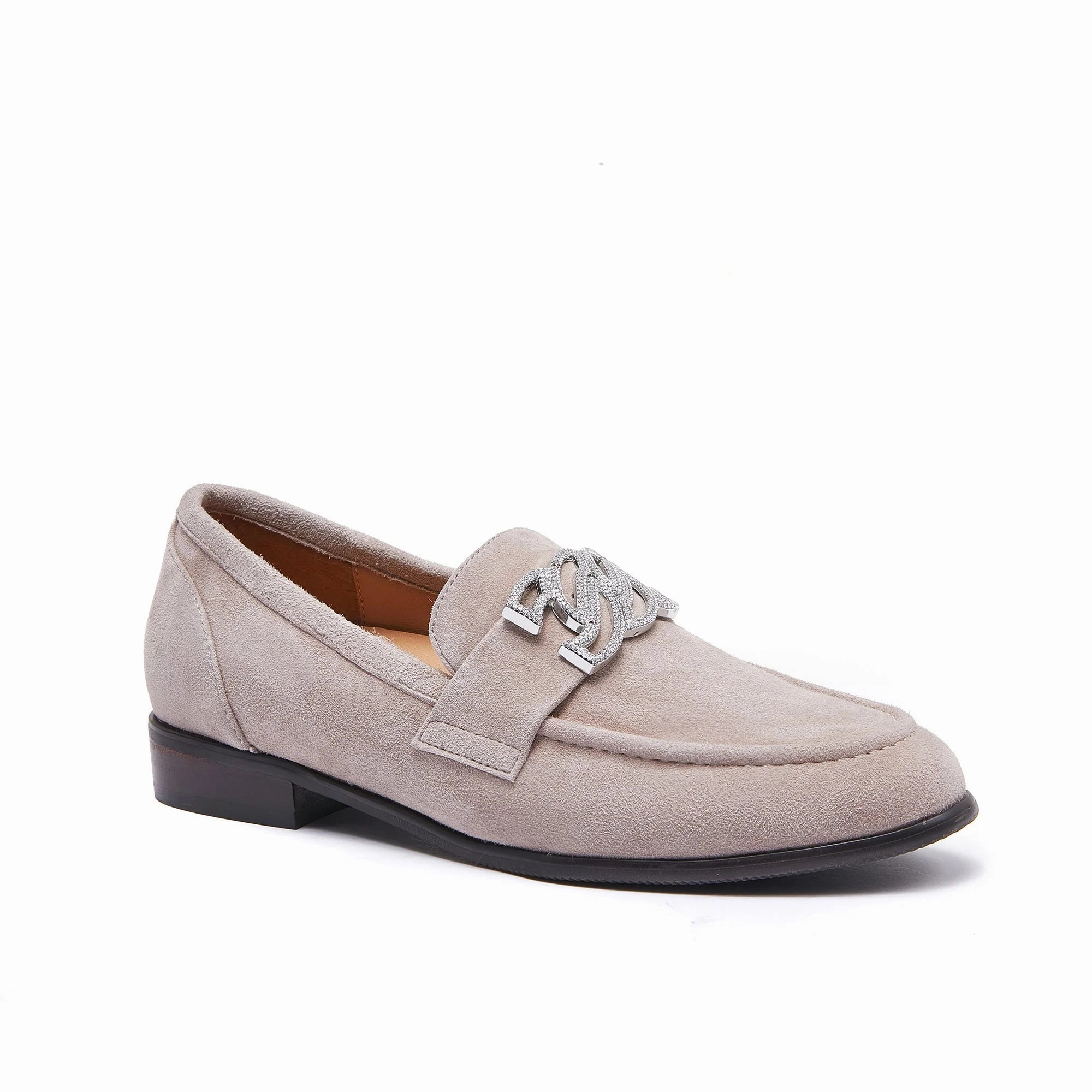 Heva - Taupe Suede Comfy Journey Natural Movement