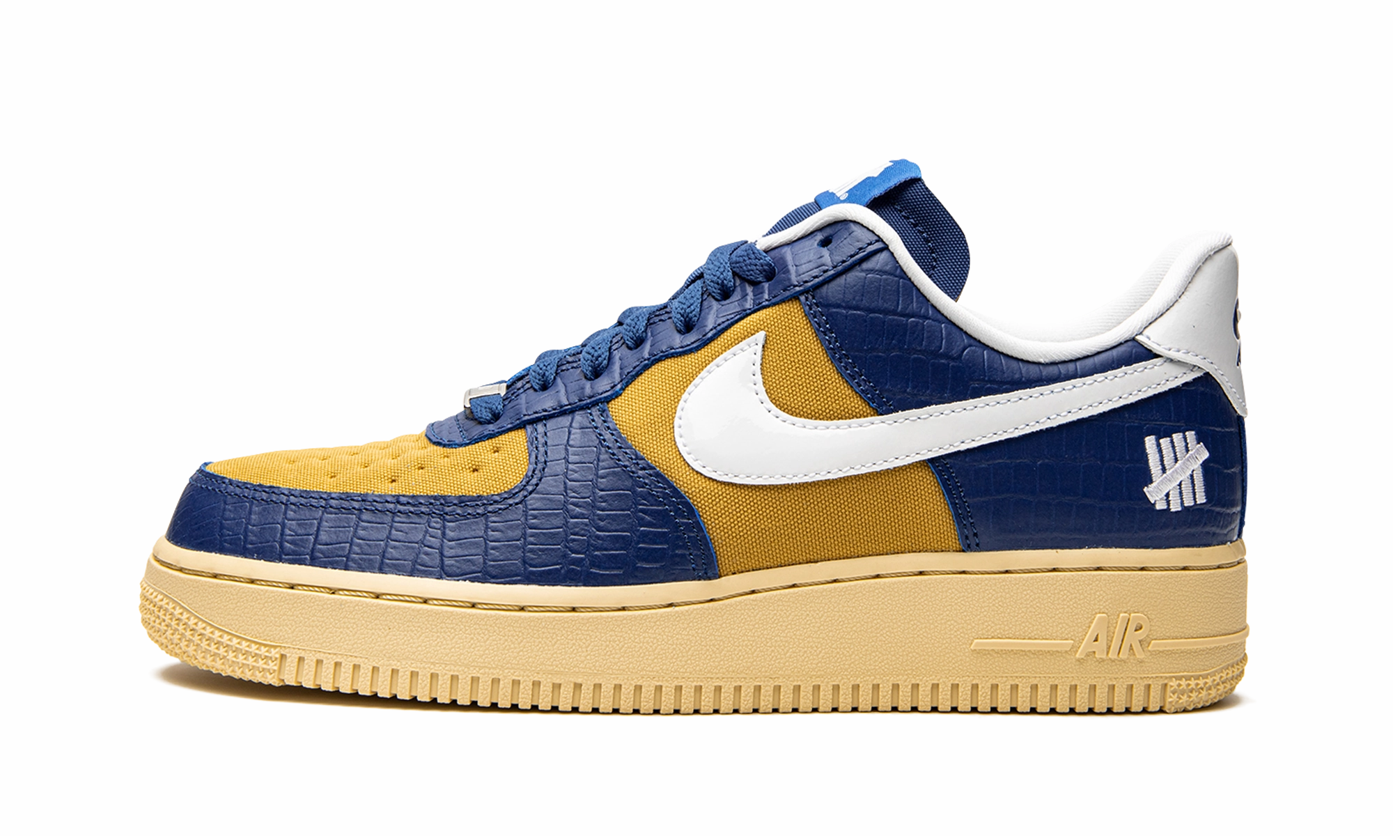 Daily Fit Air Force 1 Low "Undefeated - Blue Croc"