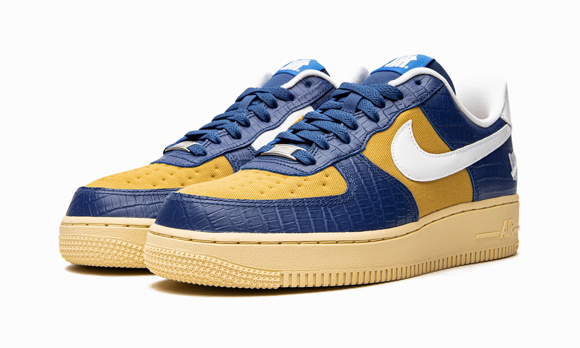 Quick Jog Open Walk Air Force 1 Low "Undefeated - Blue Croc"