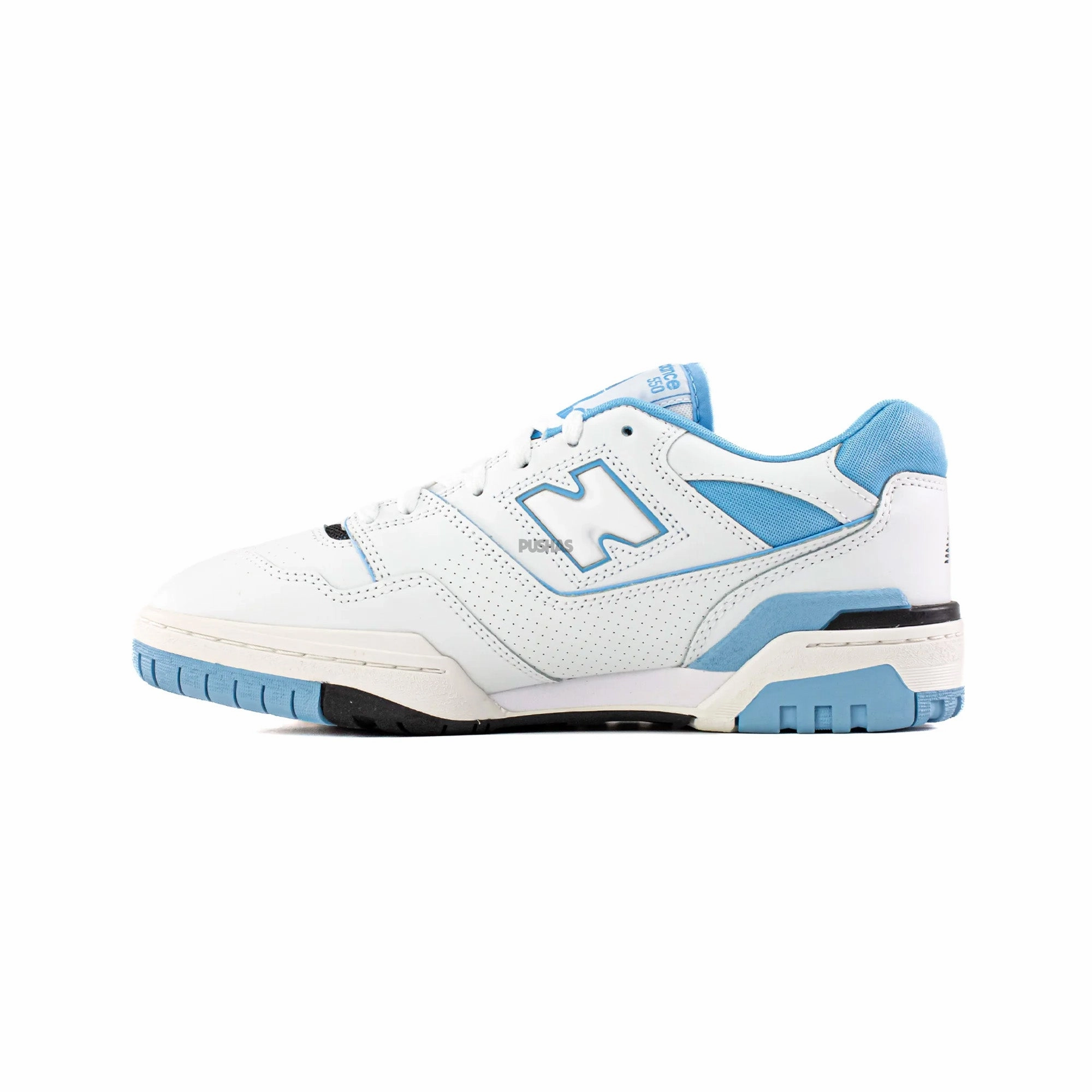 550 'UNC White University Blue' (2021) magnetic closure shoes narrow shoes