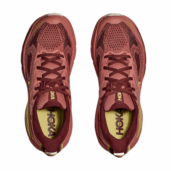 HOKA Women's Challenger 8 Wide Blush stain - resistant running wear running in humid conditions