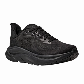 Breathable Lining Hoka Women's Clifton 10 Black/Black