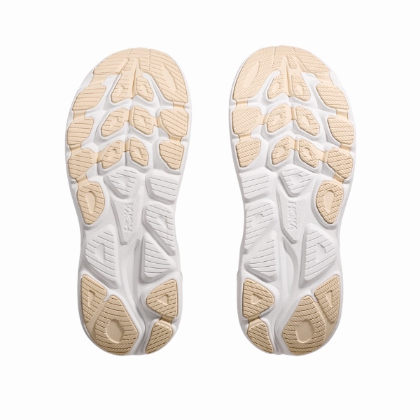 Hoka Women's Clifton 10 Black/Gold Ankle Braces winter running shoe atmosphere