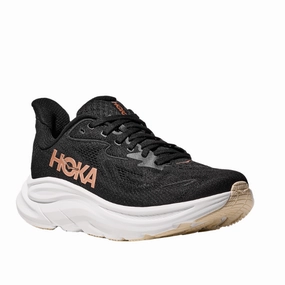 Hoka Women's Clifton 10 Black/Gold Soft Material