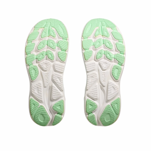 Hoka Women's Clifton 10 Wide Blue/White energy - returning - midsole - feature shoes