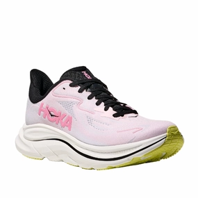 anaerobic exercise shoe adequacy Hoka Women's Clifton 10 Wide Pink