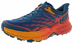 Fun run Hoka Women's Speedgoat 5 All Terrain Trail Running Shoes Stability Control System