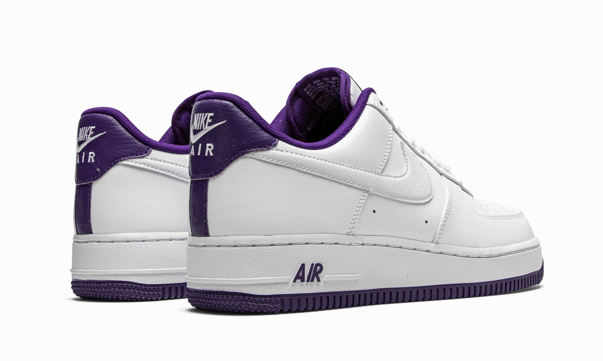 Air Force 1 Low "Voltage Purple" Soft White