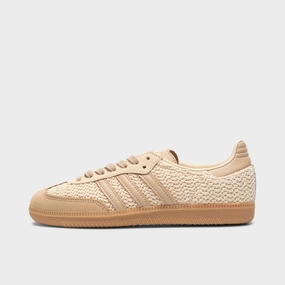 adidas Women's Samba OG Sand Strata / Magic Beige - Gum Trail Comfort Streamlined materials