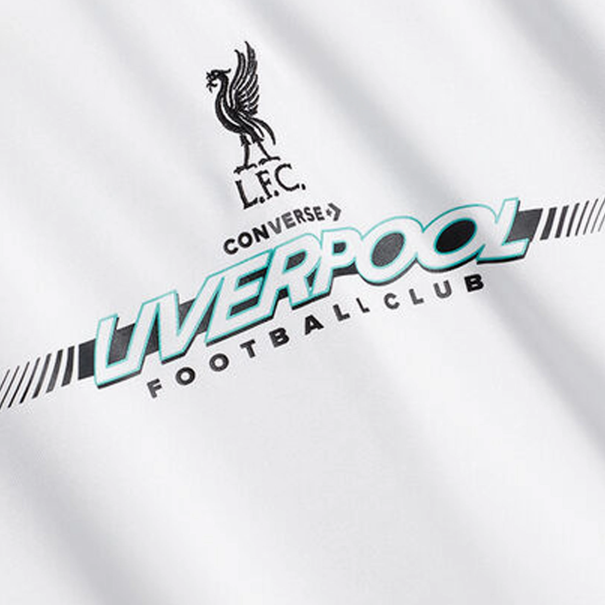 Converse | x LIVERPOOL FC LONG-SLEEVE T-SHIRT { GREEN/WHITE Anti Skid Energy Return EVA Foam