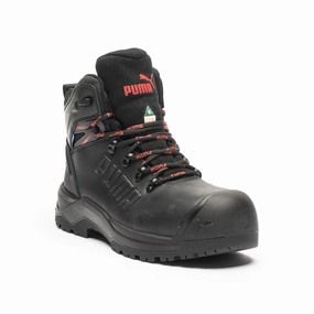 Iron Black Men's 6" Composite Toe Work Boots 632743 Comfort Oriented