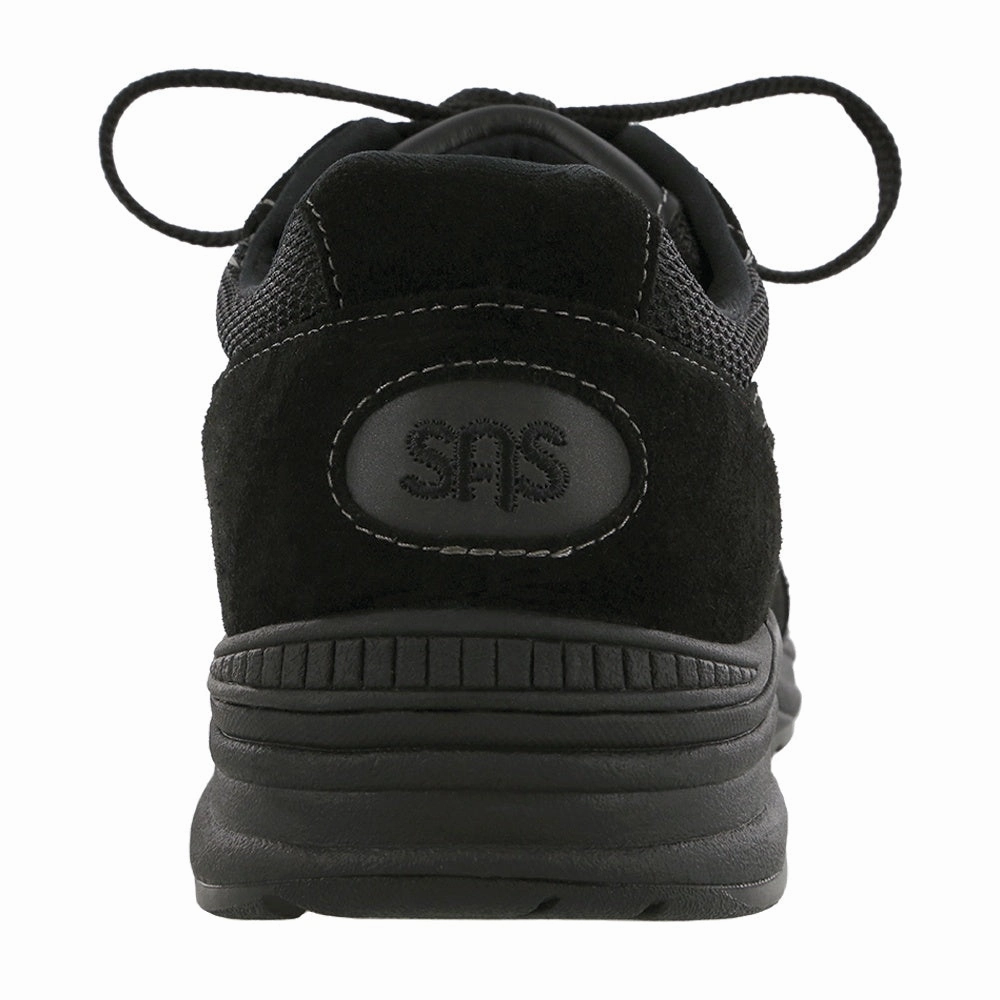 Journey Mesh - Black PU midsole Bonded Seam Construction