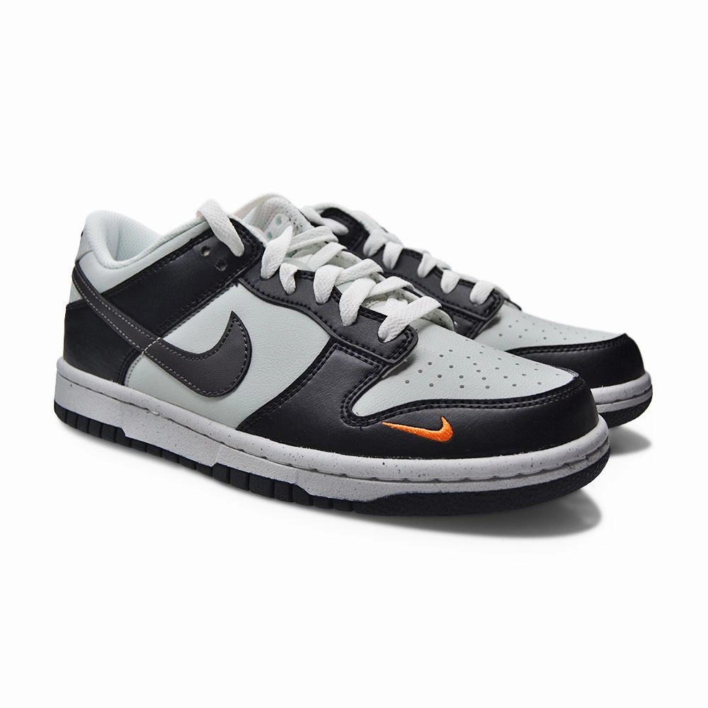 Juniors Nike Dunk Low (GS) "Black Bright Mandarin" Fresh Tone