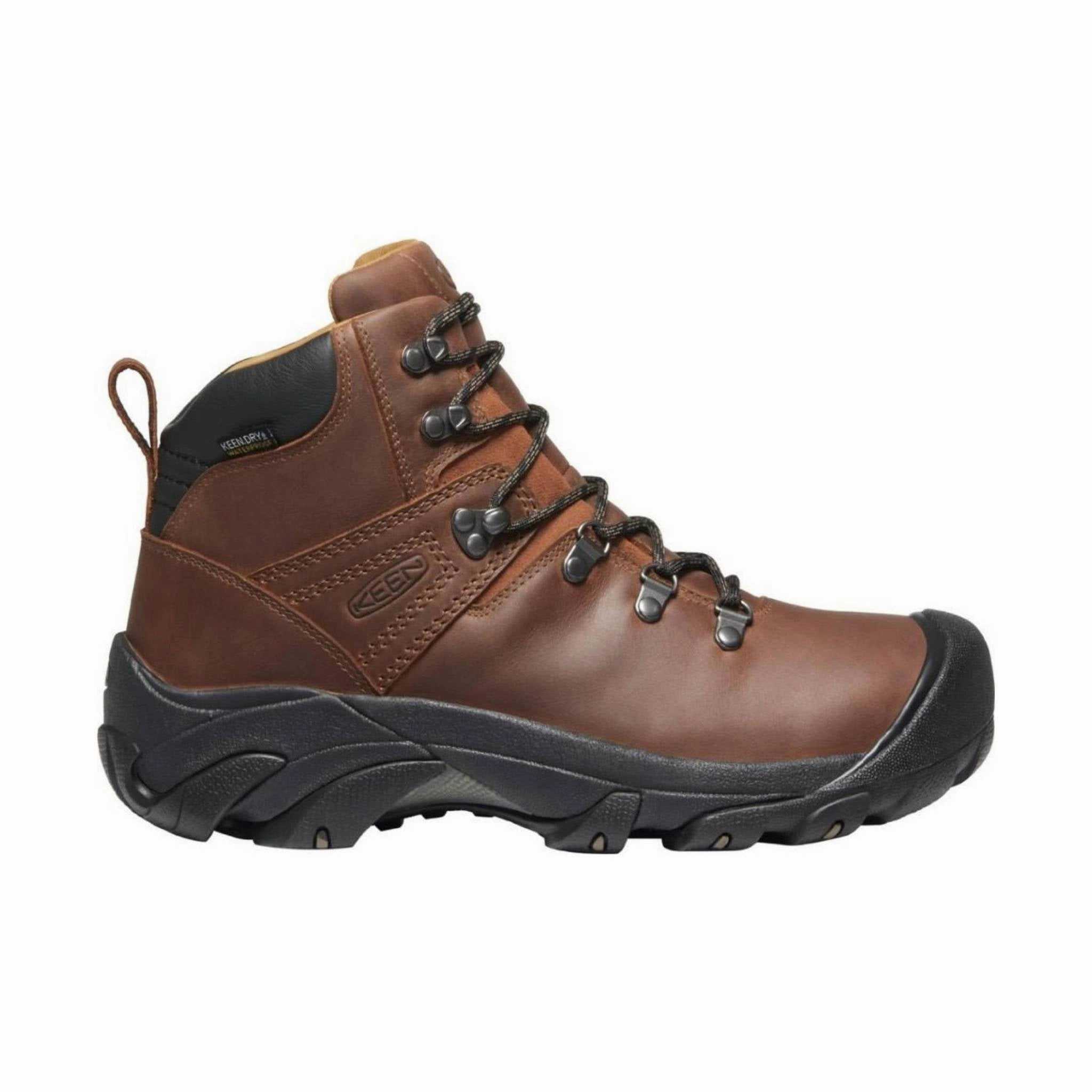 KEEN Men's Pyrenees Boot - Syrup Seamless Stitching Comfort Gusset