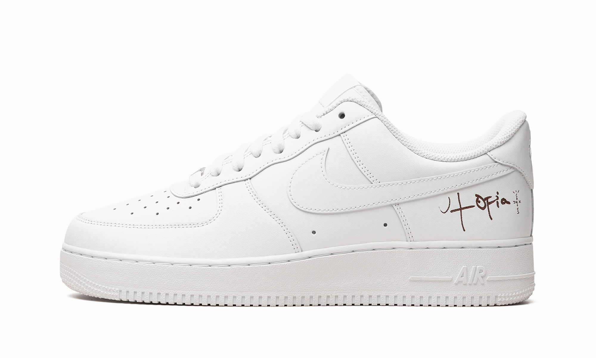 AIR FORCE 1 LOW '07 WMNS "Travis Scott Cactus Jack Utopia Edition - White" Garden Tour