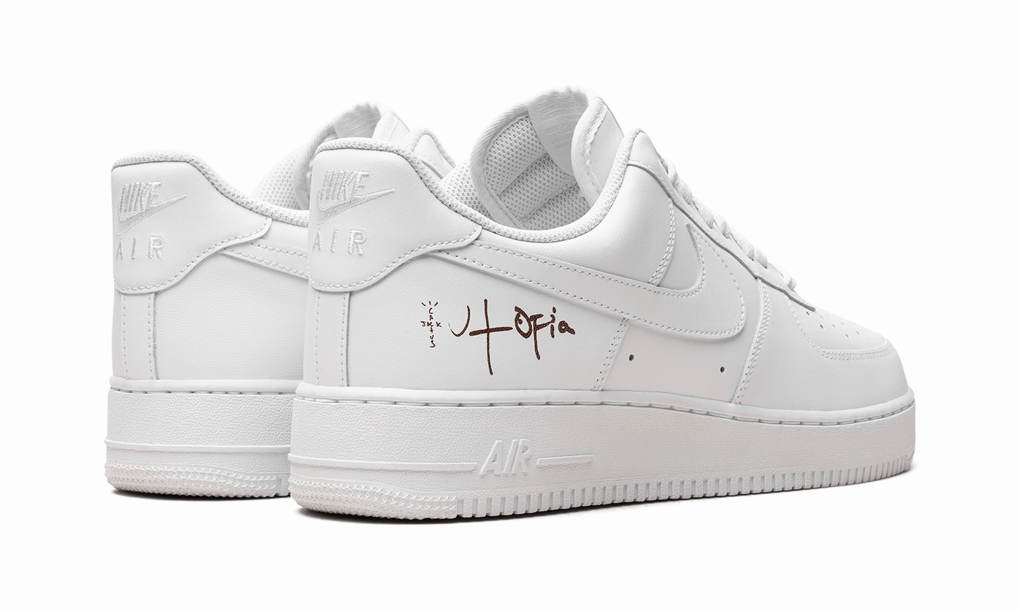 Runway Pop AIR FORCE 1 LOW '07 WMNS "Travis Scott Cactus Jack Utopia Edition - White"