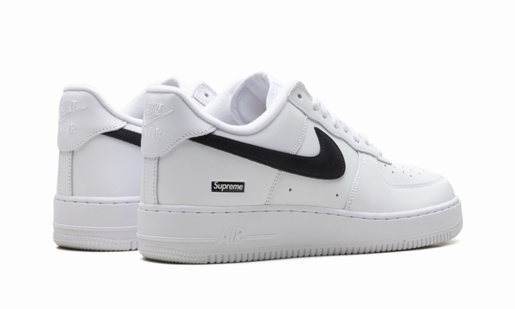 Air Force 1 Low "Supreme - Mini Box Logo White / Black" All Day Wardrobe Staple