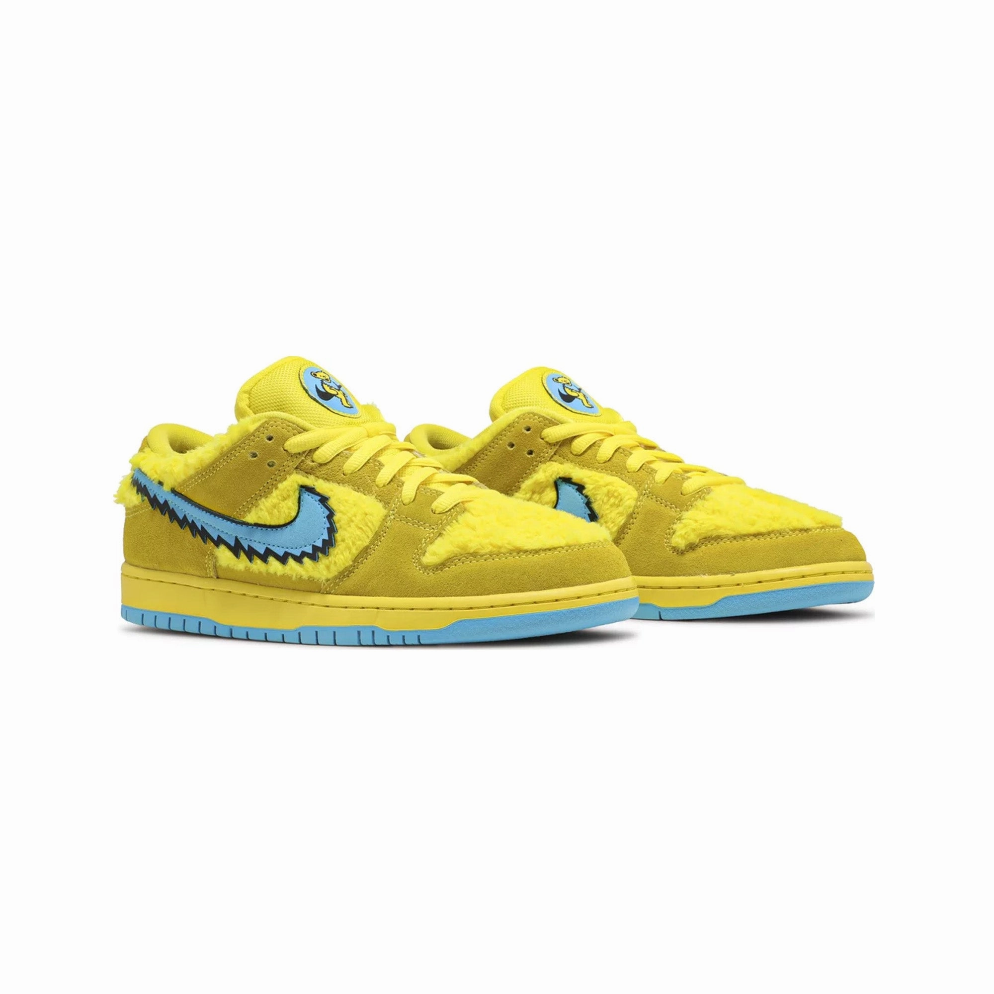 SB Dunk Low 'Grateful Dead Bears Opti Yellow' (2020) Long Travel