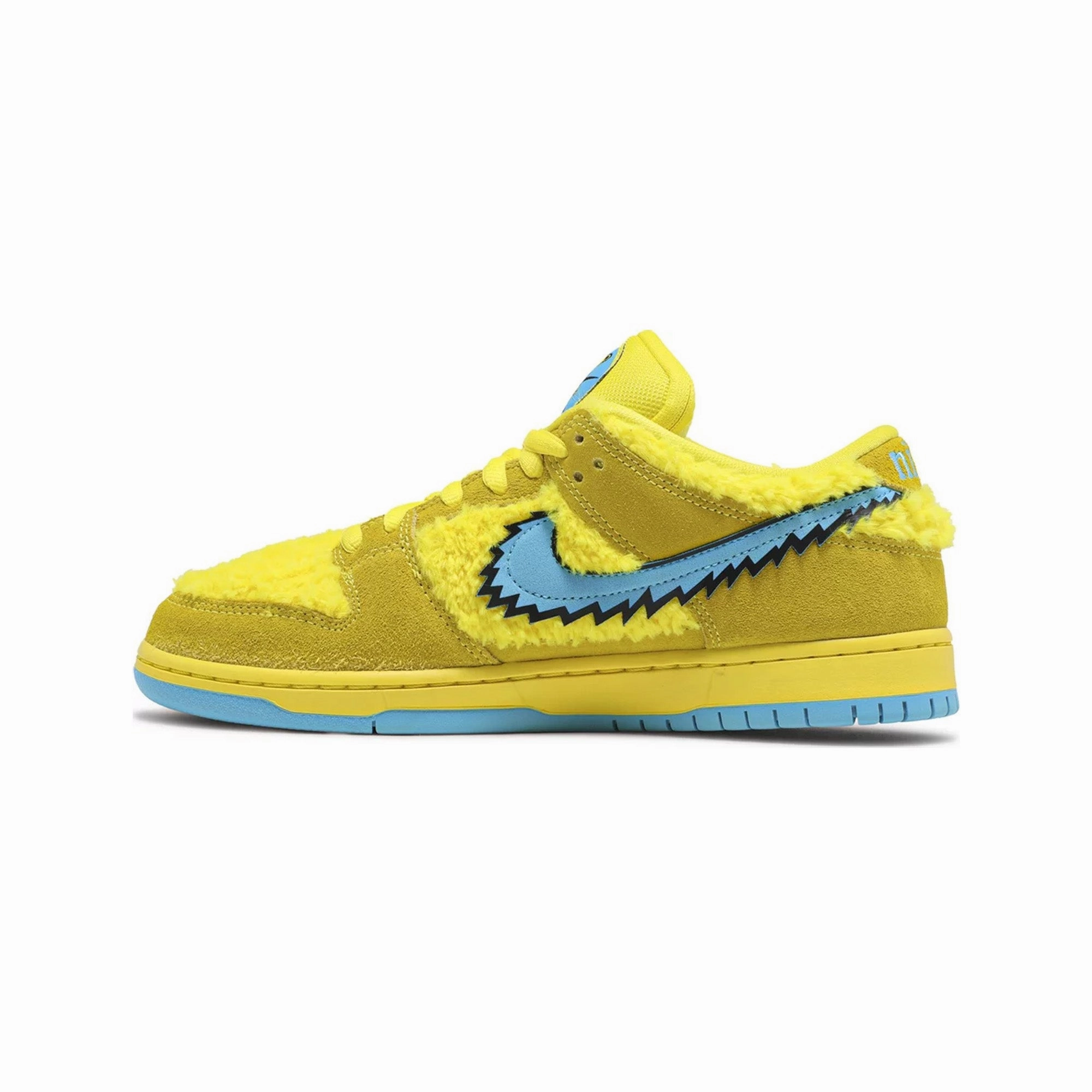 SB Dunk Low 'Grateful Dead Bears Opti Yellow' (2020) Comfortable Forefoot