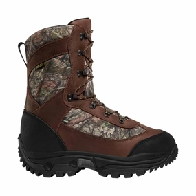 Modern Quick Move Lacrosse Men's Hunt Pac Extreme 2000G Insulated Waterproof Boots - Camo/Brown