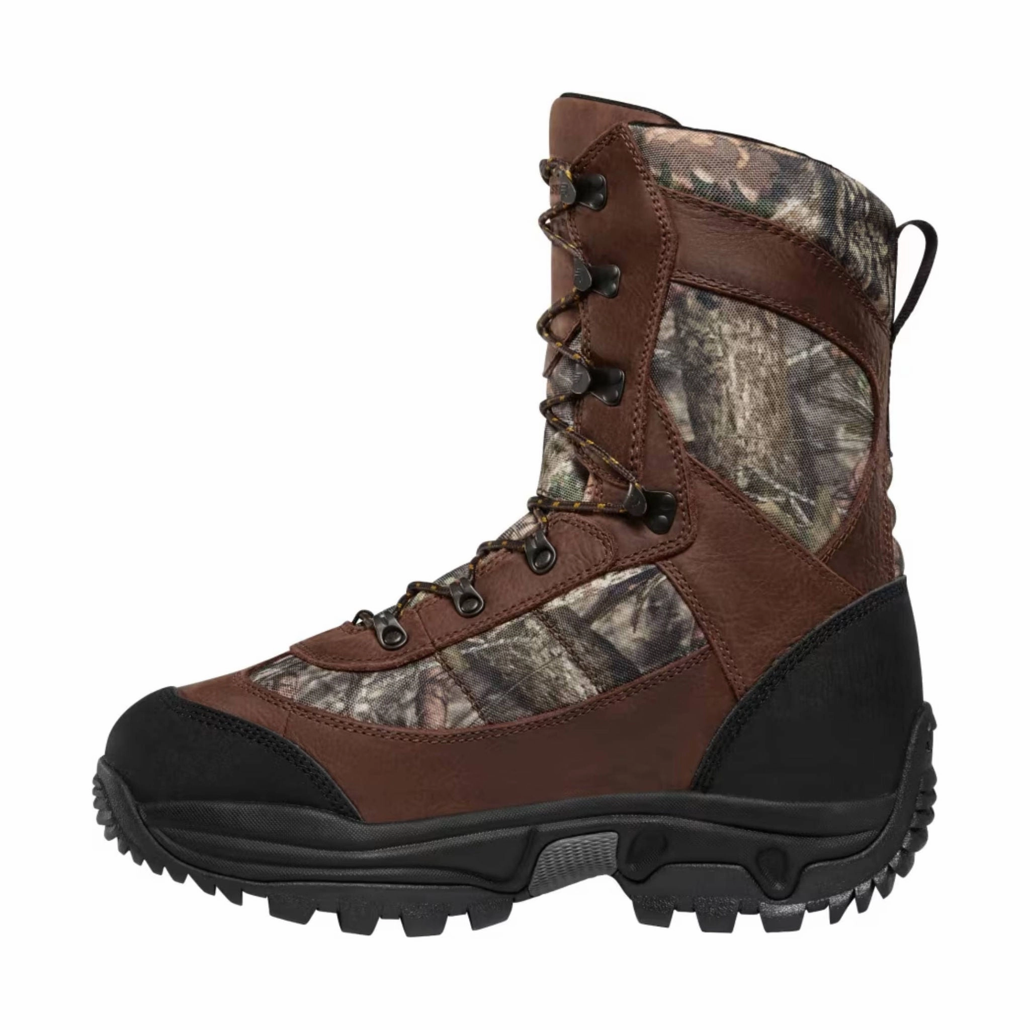 Compact Build Heavy Duty Lacrosse Men's Hunt Pac Extreme 2000G Insulated Waterproof Boots - Camo/Brown