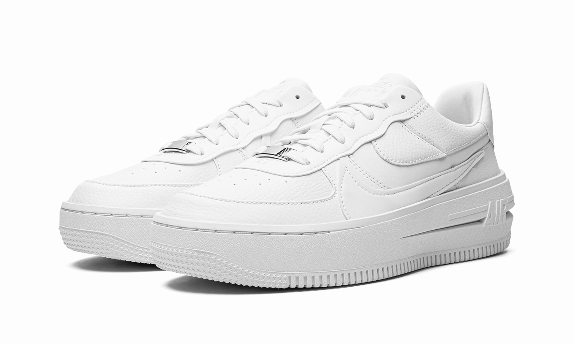 AIR FORCE 1 PLT.AF.ORM MNS WMNS "Triple-White" Wood Step Food Tour