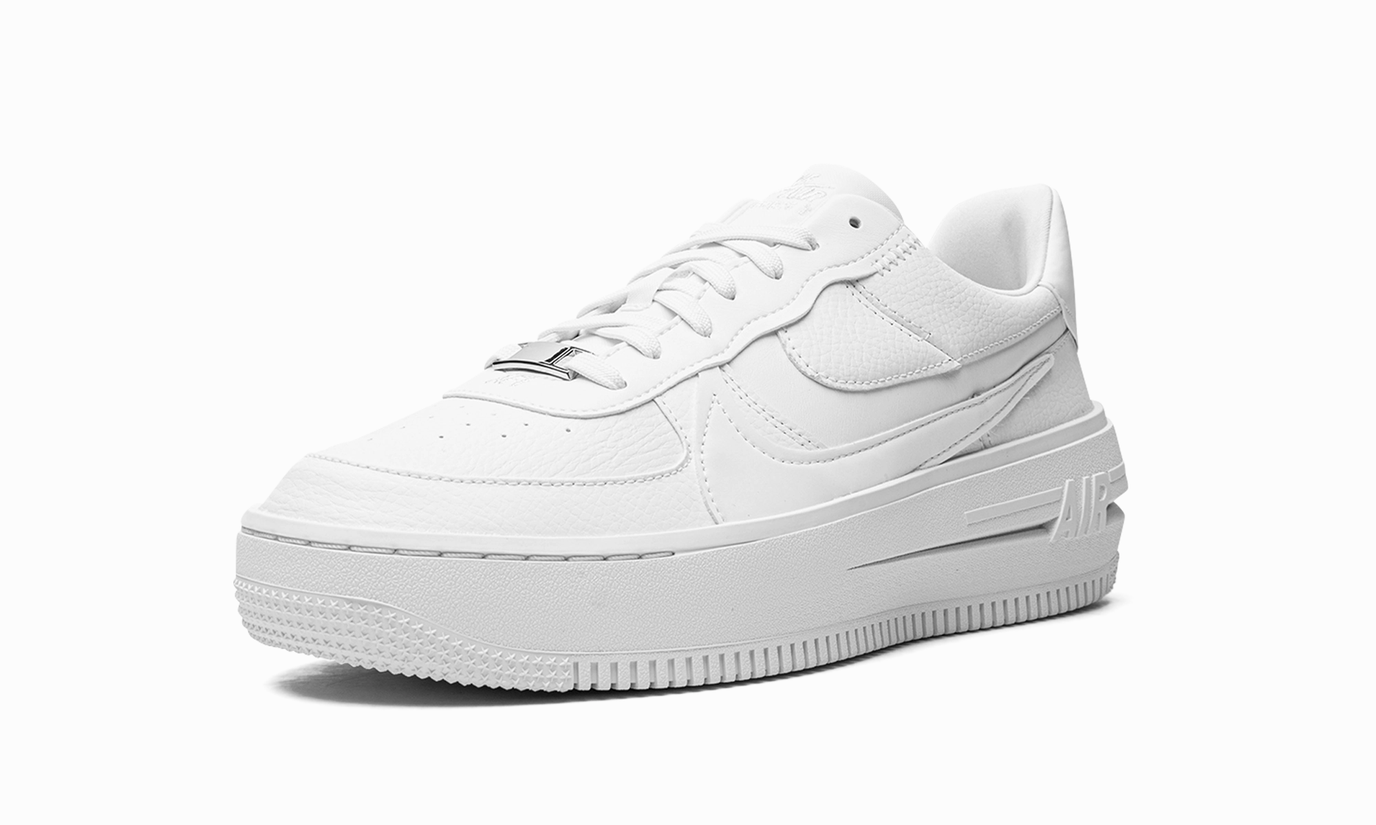 AIR FORCE 1 PLT.AF.ORM MNS WMNS "Triple-White" Padded Mesh Fabric