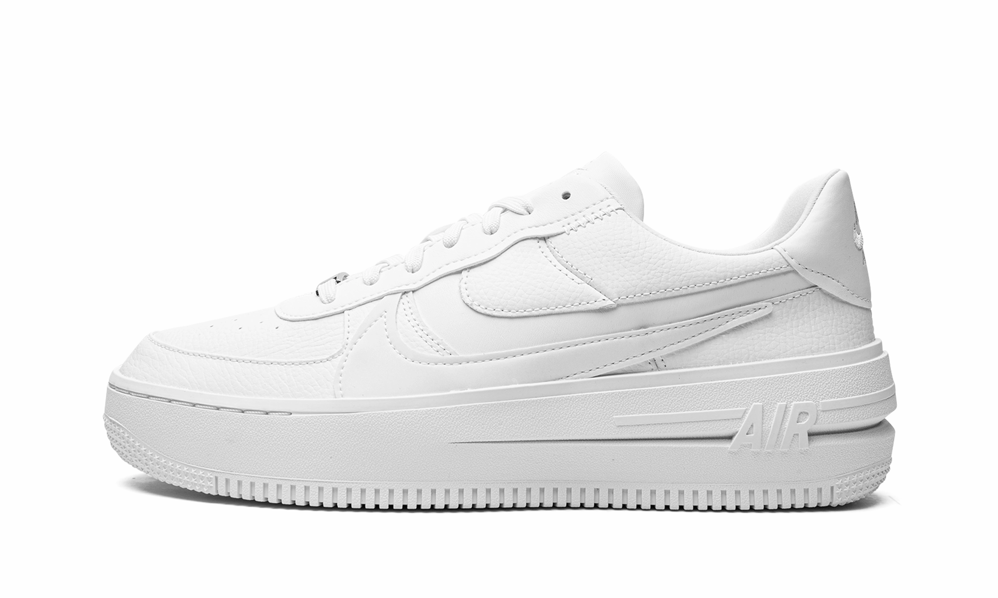 AIR FORCE 1 PLT.AF.ORM MNS WMNS "Triple-White" Foam Footbed Rubber Toe Guard