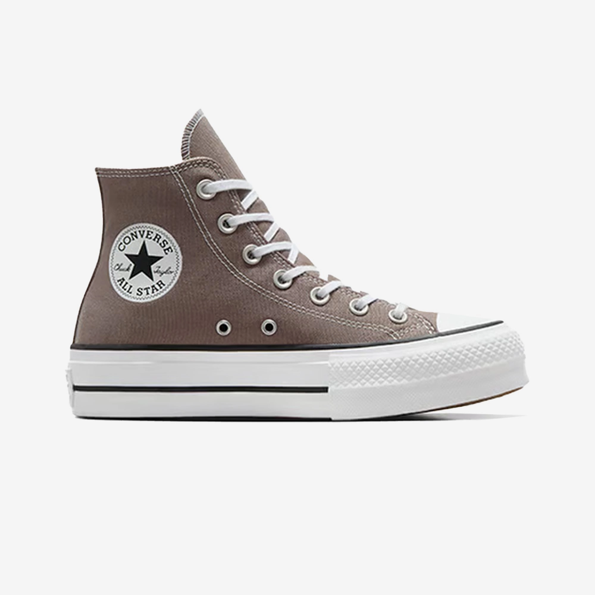 Converse | CHUCK TAYLOR ALL STAR LIFT PLATFORM { PURE PUMICE/WHITE/BLACK Slip-resistant fit Agile Movement