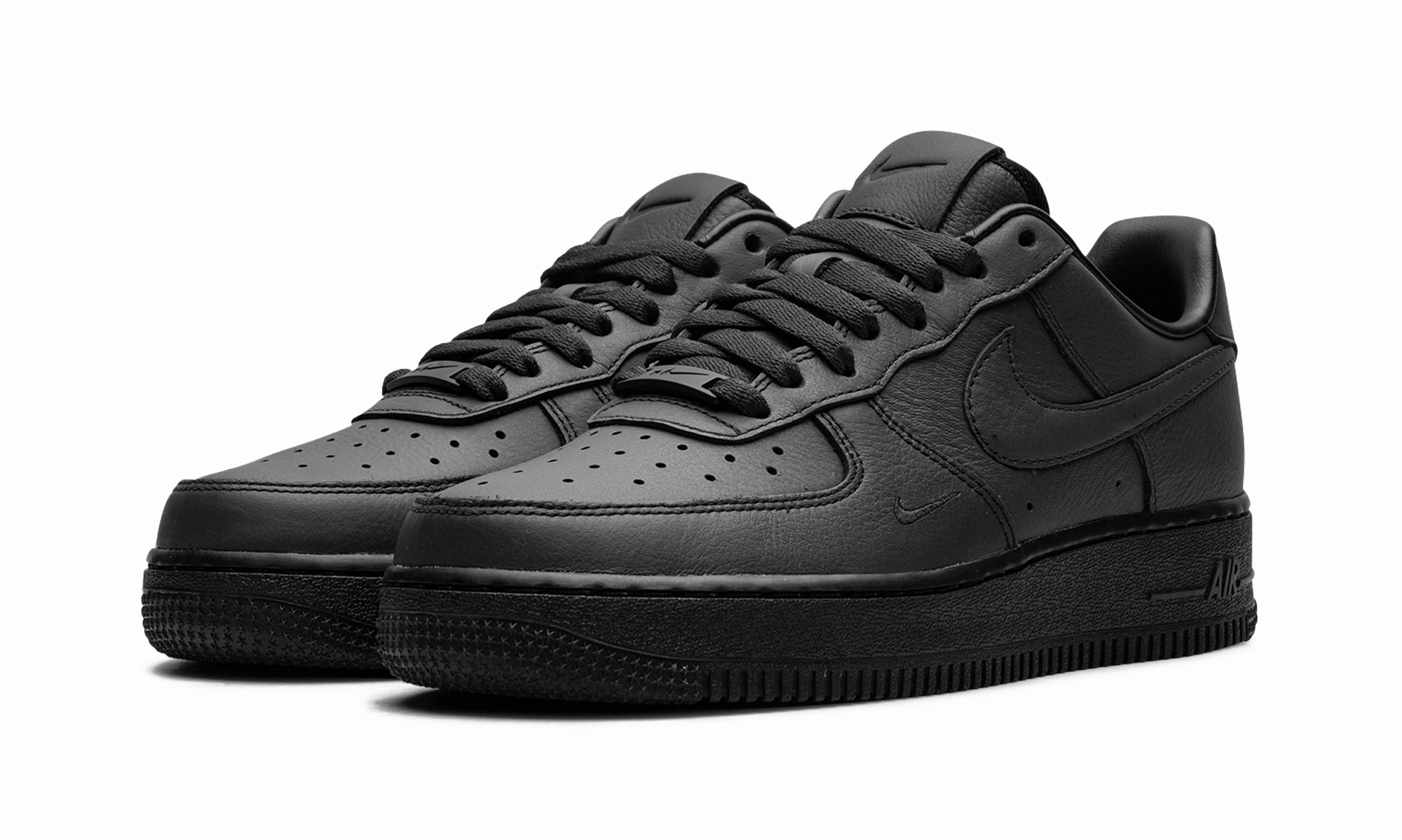 Air Force 1 Low ".SWOOSH - Triple Triple Black" Comfy Base