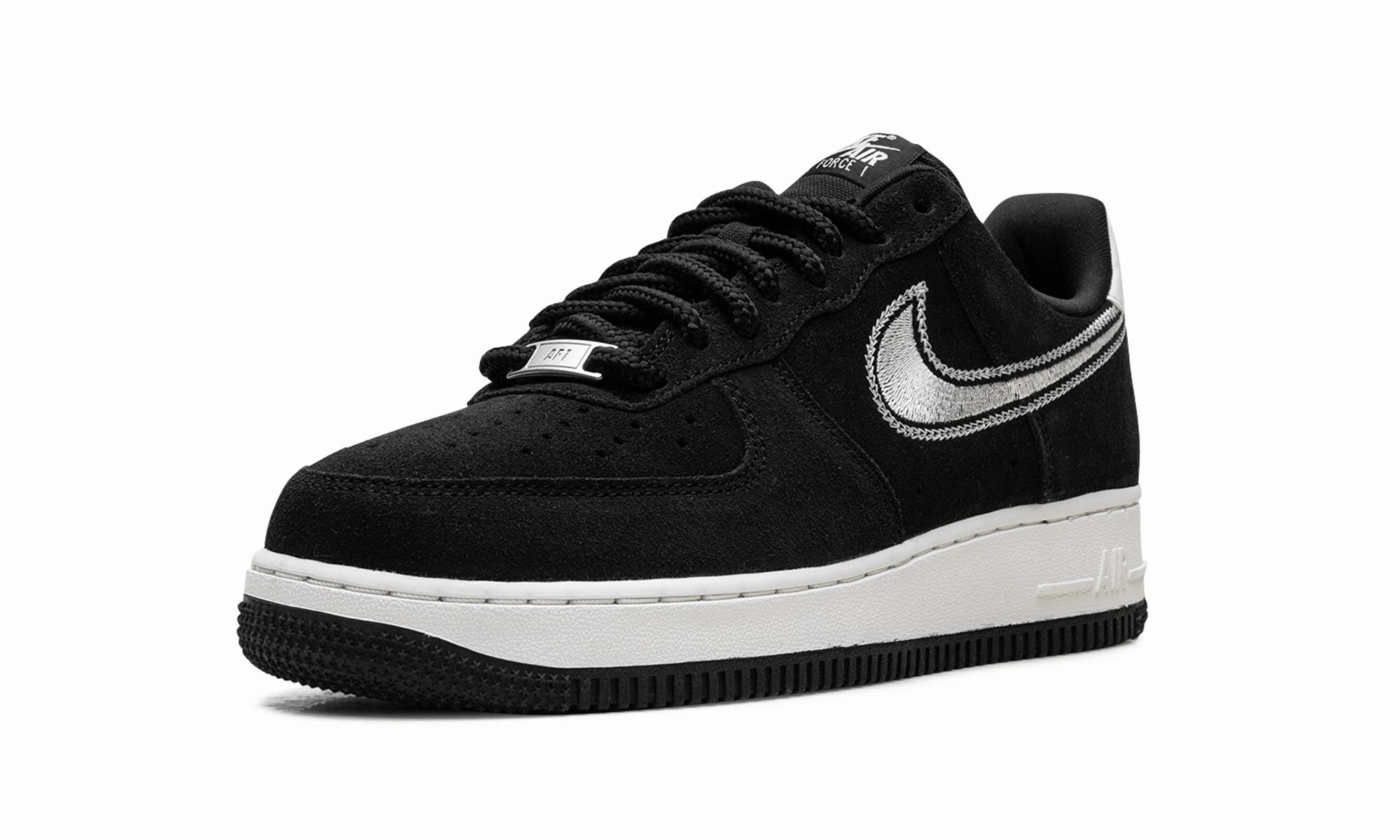 Air Force 1 Low '07 LV8 "Black Sail Embroidered Swoosh" Urban Travel