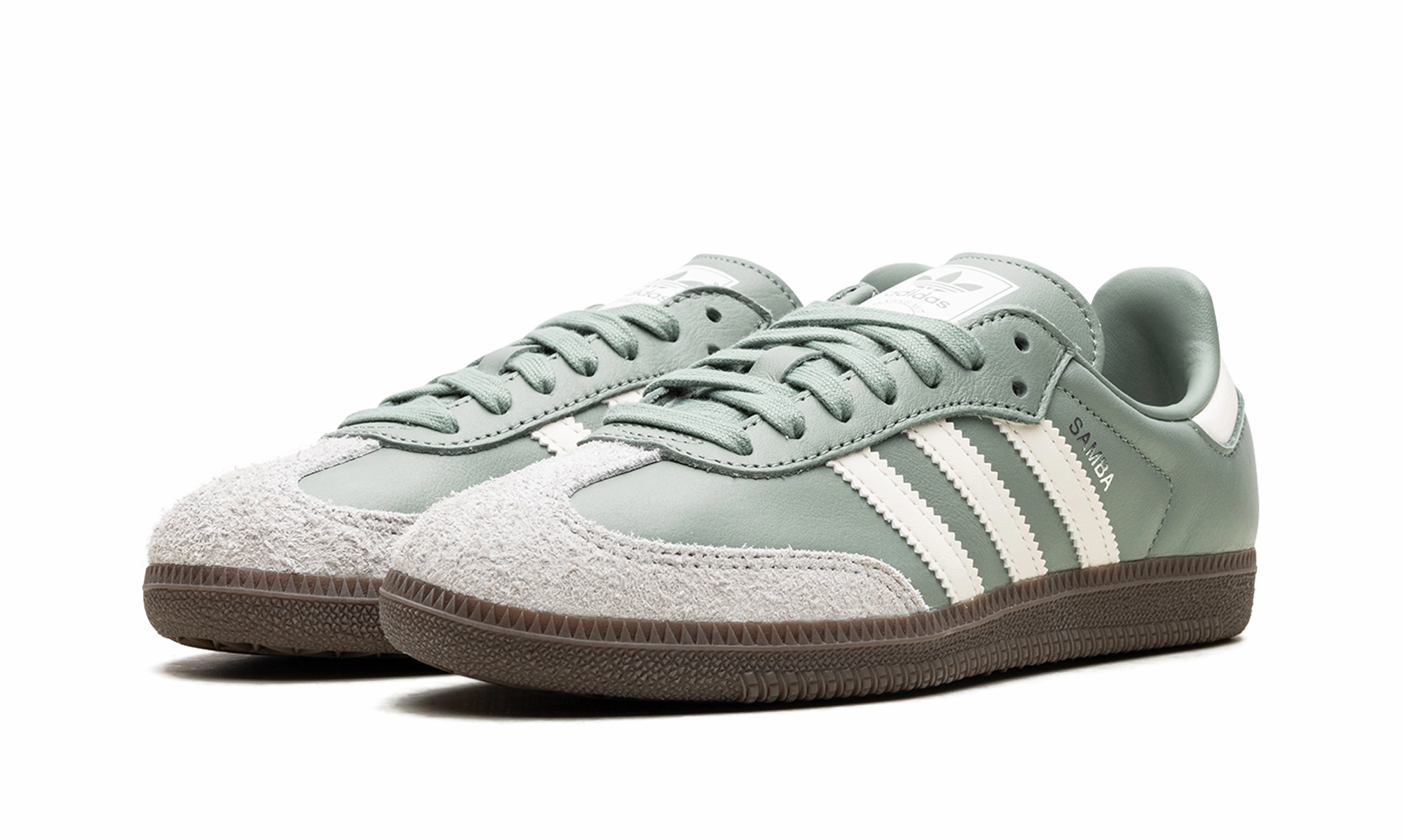 Samba OG "Silver Green Chalk White" Steady Grip