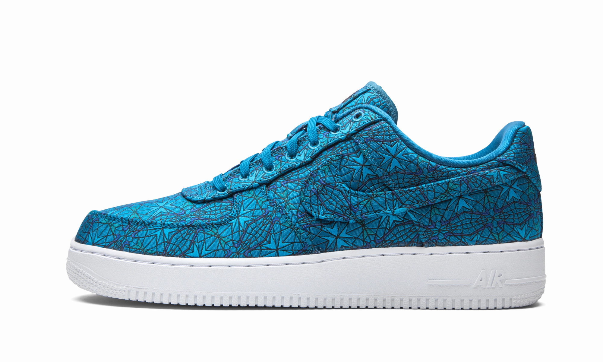 Air Force 1 Low "Stained Glass Green Abyss" Flexible Midsole Slip   resistant   sole