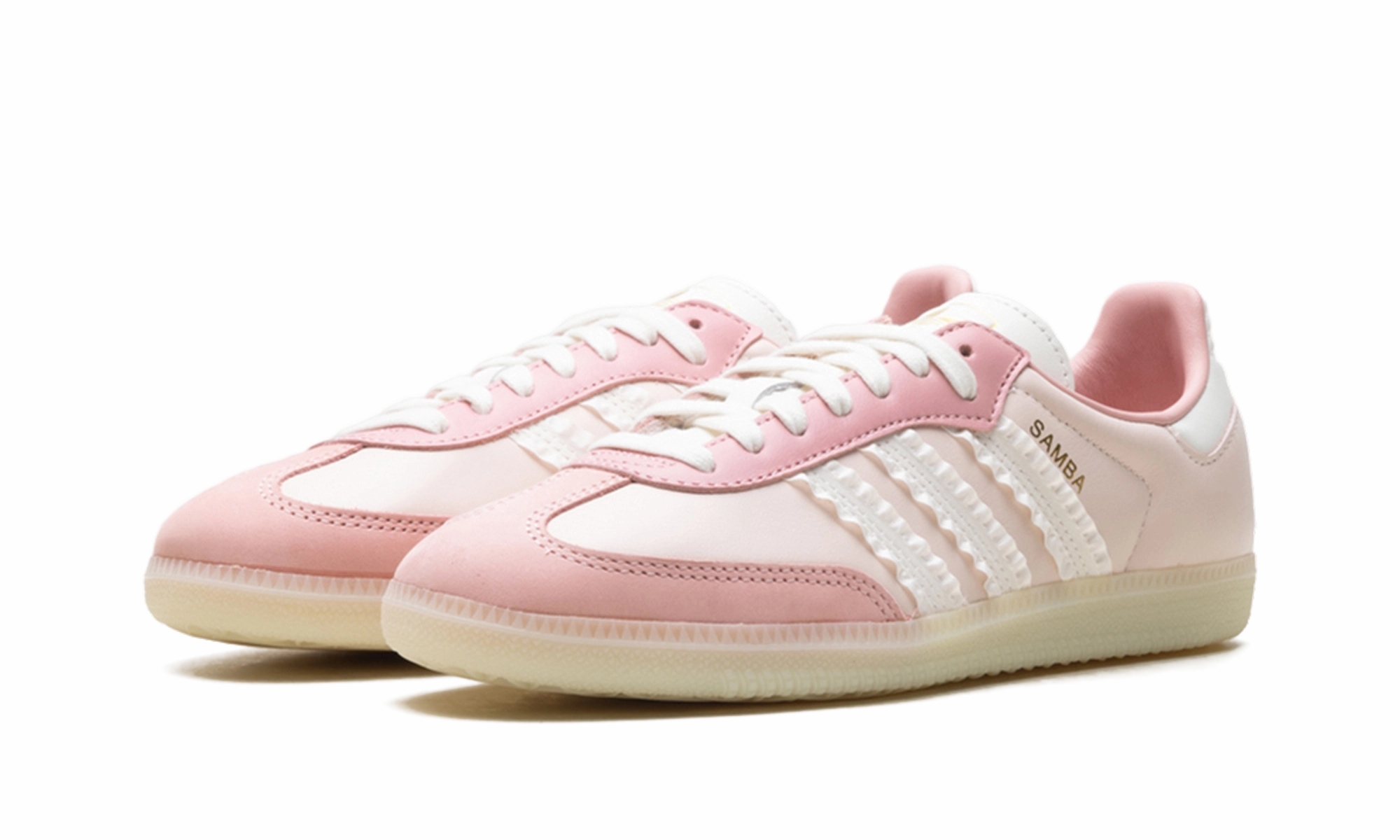 Samba WMNS "Ruffle Stripes - Wonder Mauve" Vine Hike Scandi Clean