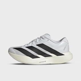 adidas Junior's Adizero Evo SL White / Black - Dash Grey Breathable flair Adaptive Fit Design