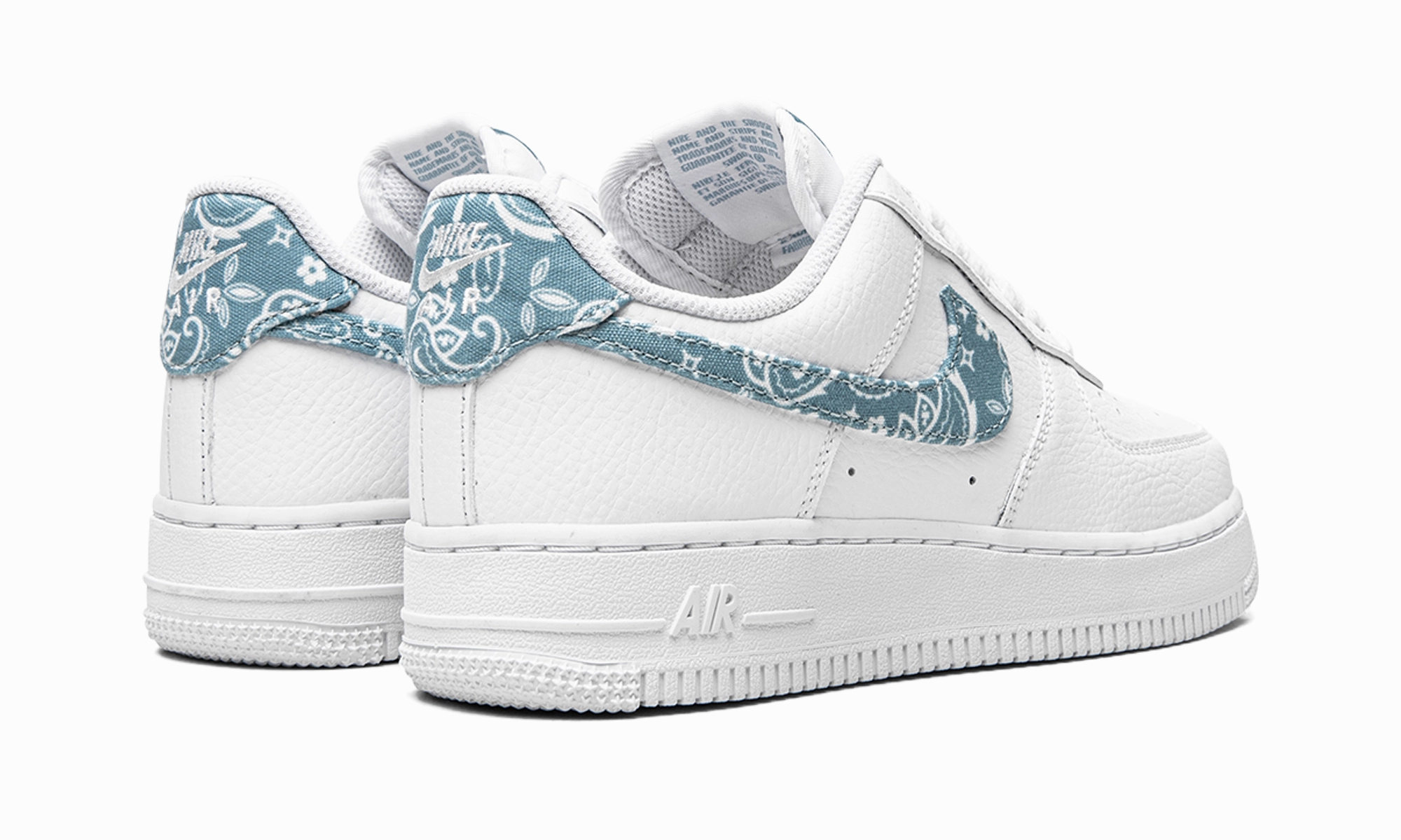 AIR FORCE 1 LO MNS WMNS "Paisley - Worn Blue" Strong Pace Urban Fashion