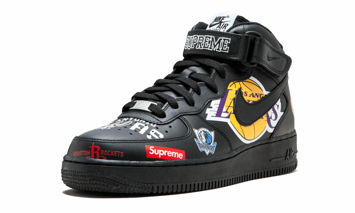 Air Force 1 Mid '07 / Supreme "NBA" Flip Step