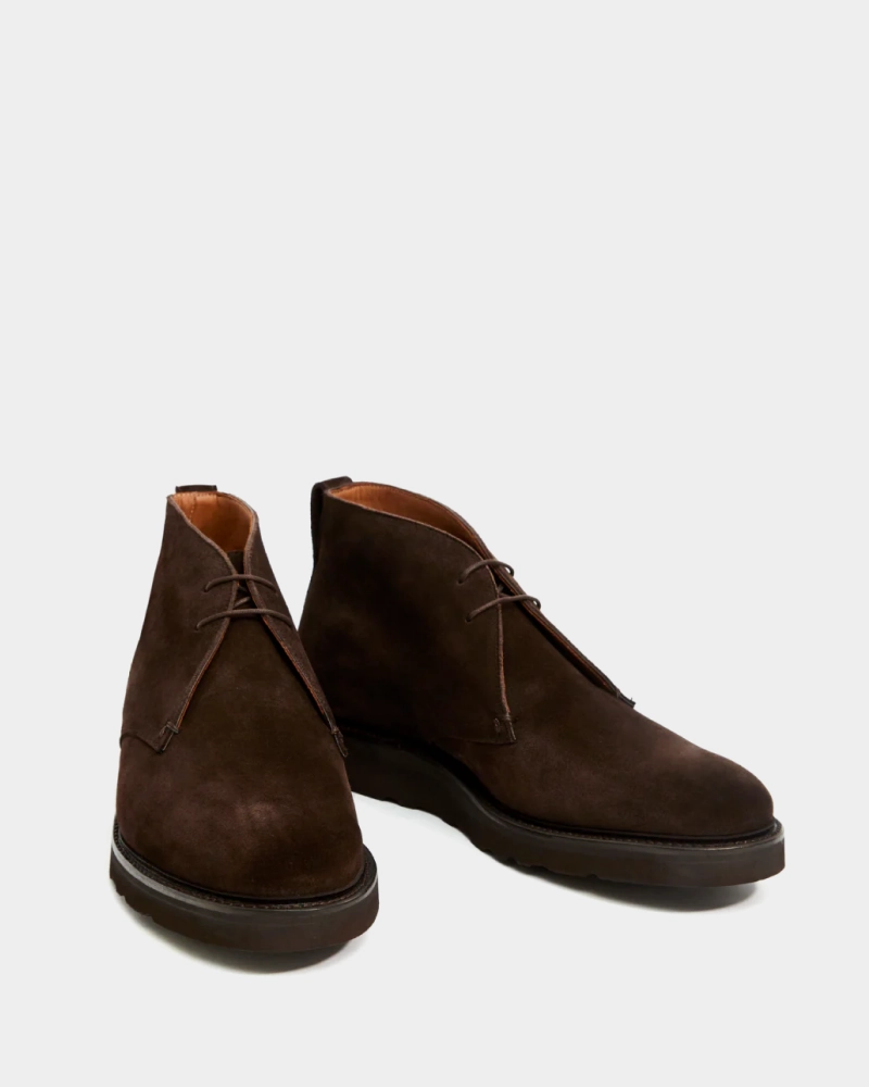 Pastel Tones Brown Suede Lightweight Chukka Boot